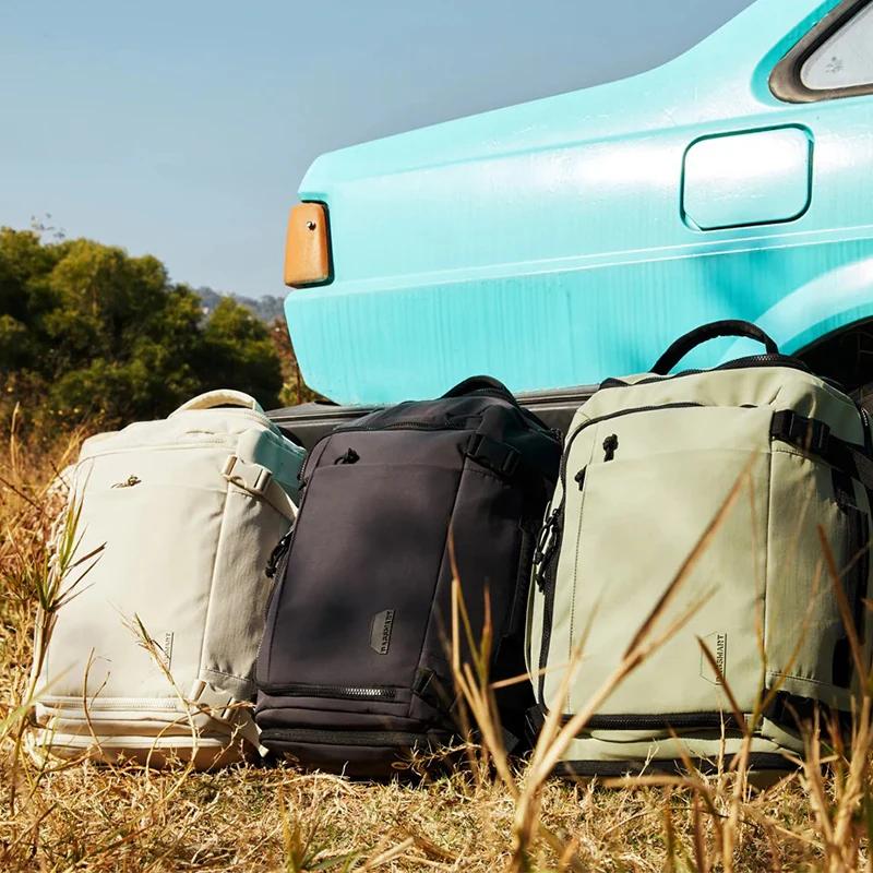 BAGSMART sac à dos de voyage week-end randonnée sac à dos pour ordinateur portable avec poche à chau