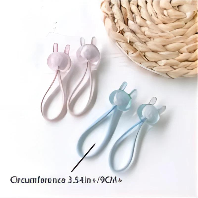 10 pièces enfants filles mignon cravate haute élasticité élastiques cheveux corde