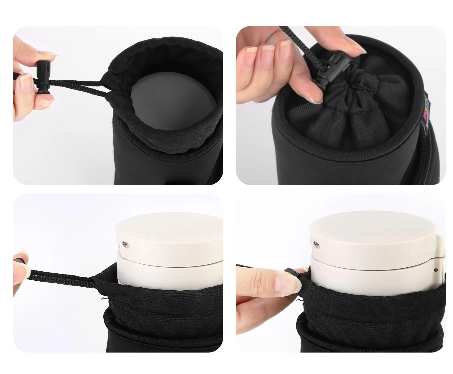 Nuovoware sac de transport de bouteille d'eau 25oz/32oz porte-pochette de bouteille bandoulière régl