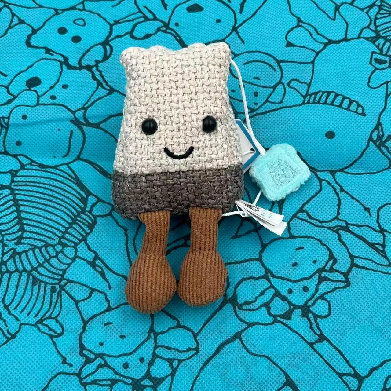 Nouveau porte-clés en peluche Kawaii Jc Cute Plush Toy, étiquette sac à main fille mignonne, jouet e