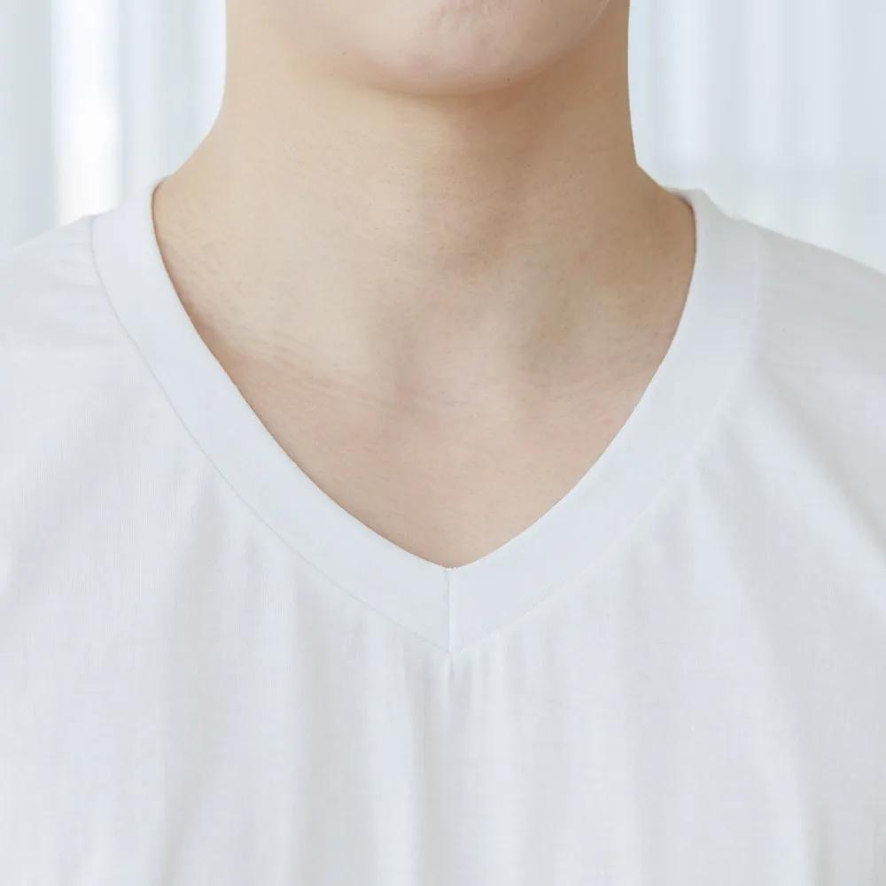 [CALL RA S](1+1+1 3 pieces) V-neck short-sleeved cotton T-shirt Korean domestic basic unisex T-shirt