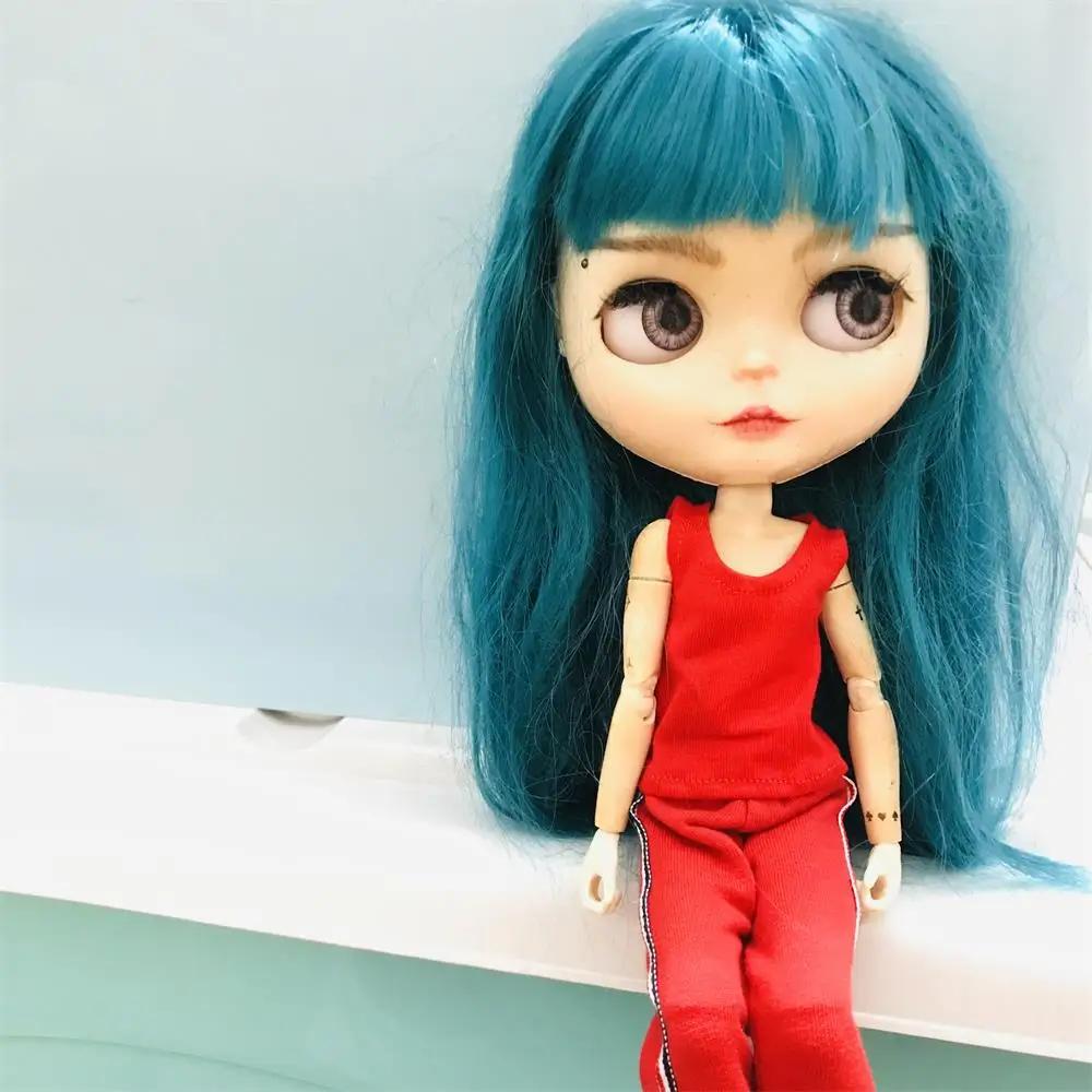 Nouveau 1 pièces Blyth vêtements gilet chemise de Base mignonne pour Blyth,,Momoko, Obistu, Licca, F