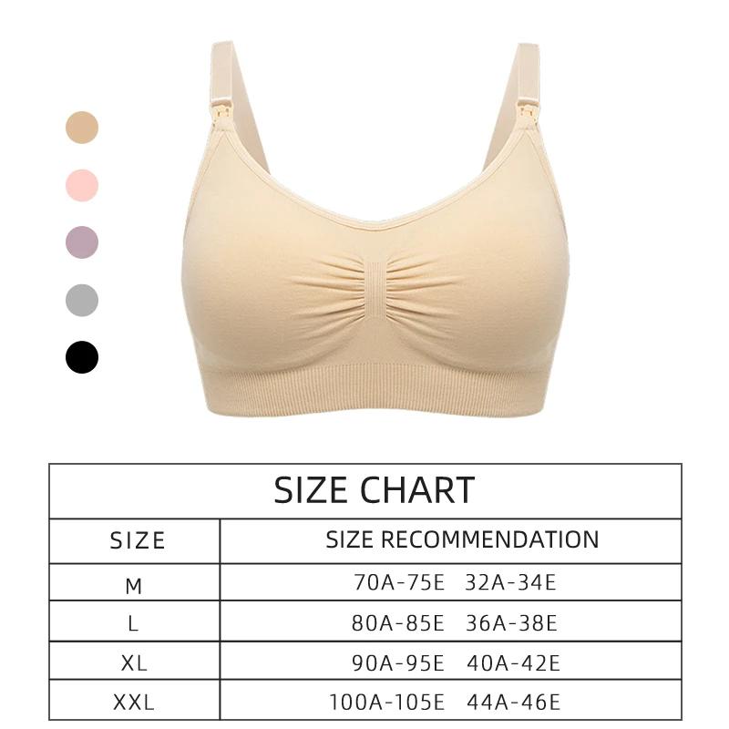 Soutien-gorge d'allaitement grande taille de haute qualité, sous-vêtements d'allaitement respirants 