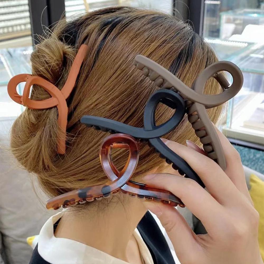 Barrettes à cheveux en acrylique pour femmes, pinces à cheveux, accessoires pour cheveux, épingles à