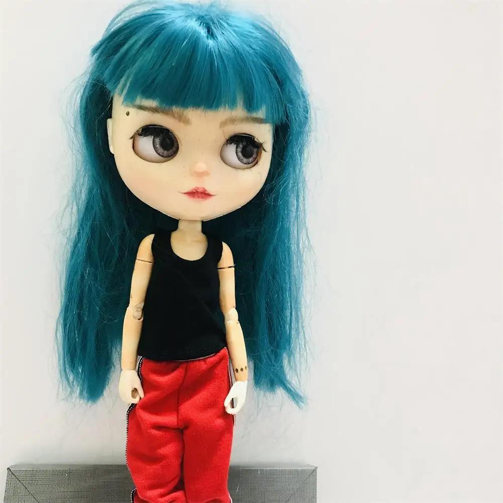 Nouveau 1 pièces Blyth vêtements gilet chemise de Base mignonne pour Blyth,,Momoko, Obistu, Licca, F