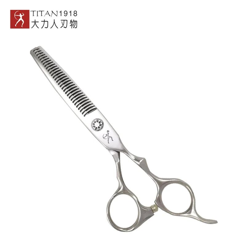 Titan ciseaux à cheveux en acier vg10, fait à la main sharp ciseaux