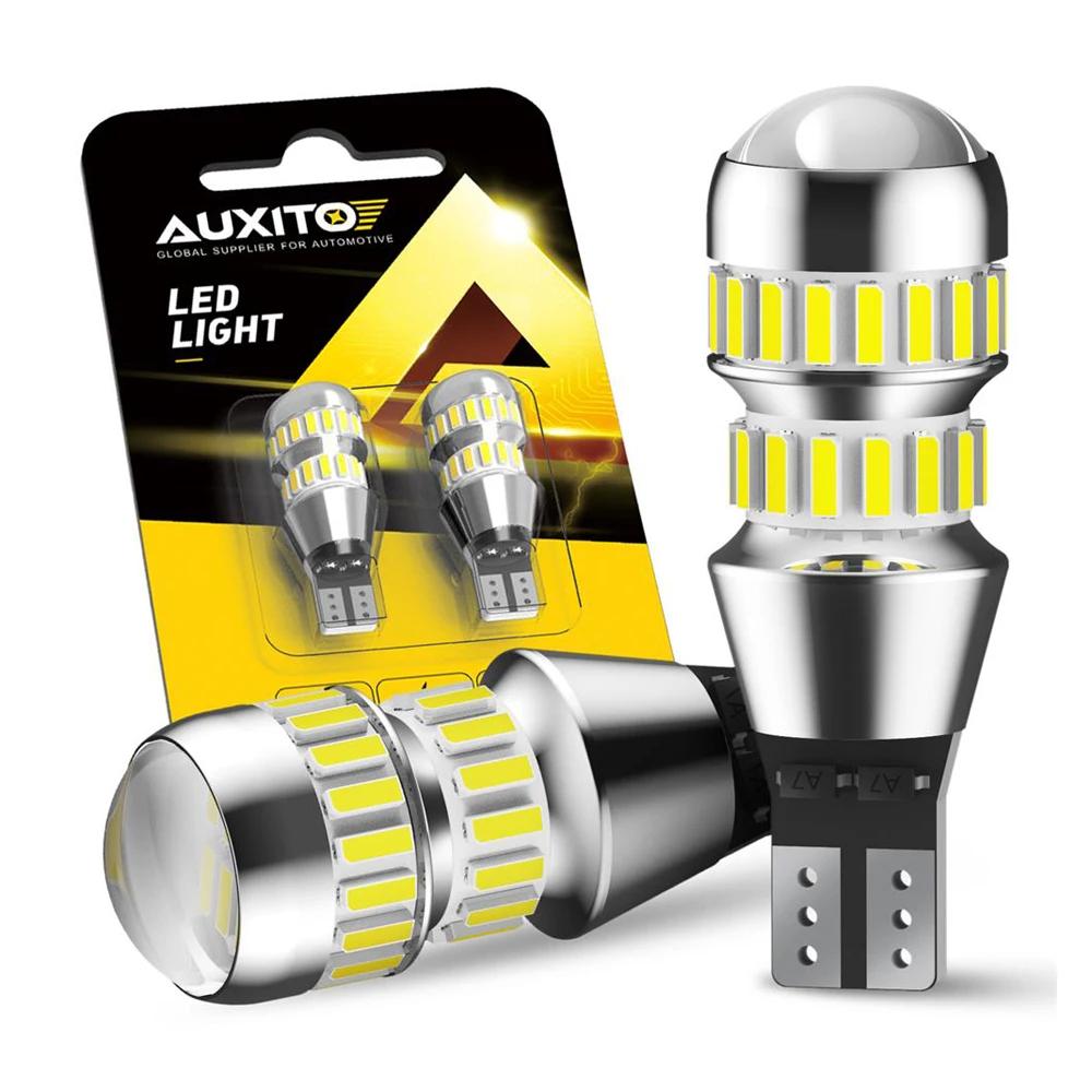 AUXITO 2 pièces 2000LM T15 lampe à LED lumière W16W LED Canbus sans erreur 4014 42-SMD 912 921 ampou