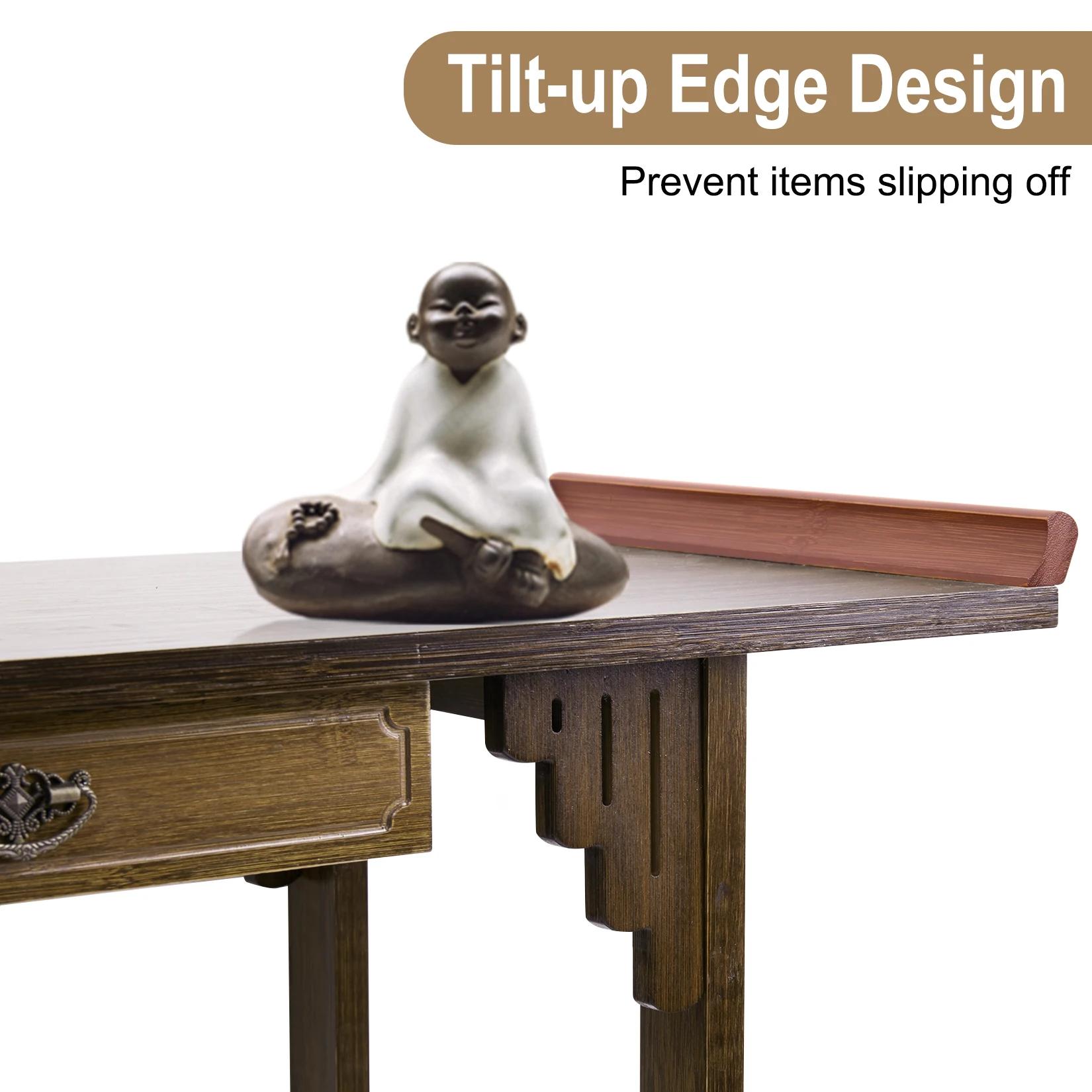 Table console d'entrée de canapé rustique, table d'appoint, salon, entrée de couloir, 32 po