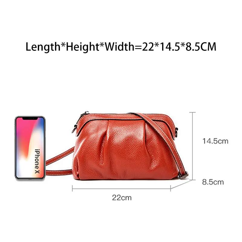 Zency – sac d'été pour femmes, 100% cuir véritable, petits sacs Hobos de haute qualité, sac à bandou