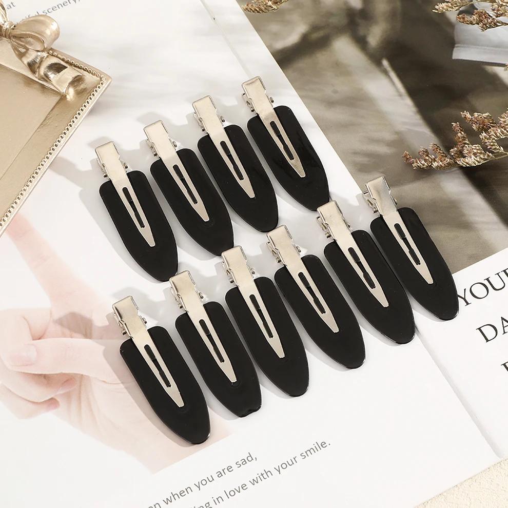 Molans 10 pièces/ensemble pinces à cheveux sans couture sans courbure frange latérale Barrette maqui