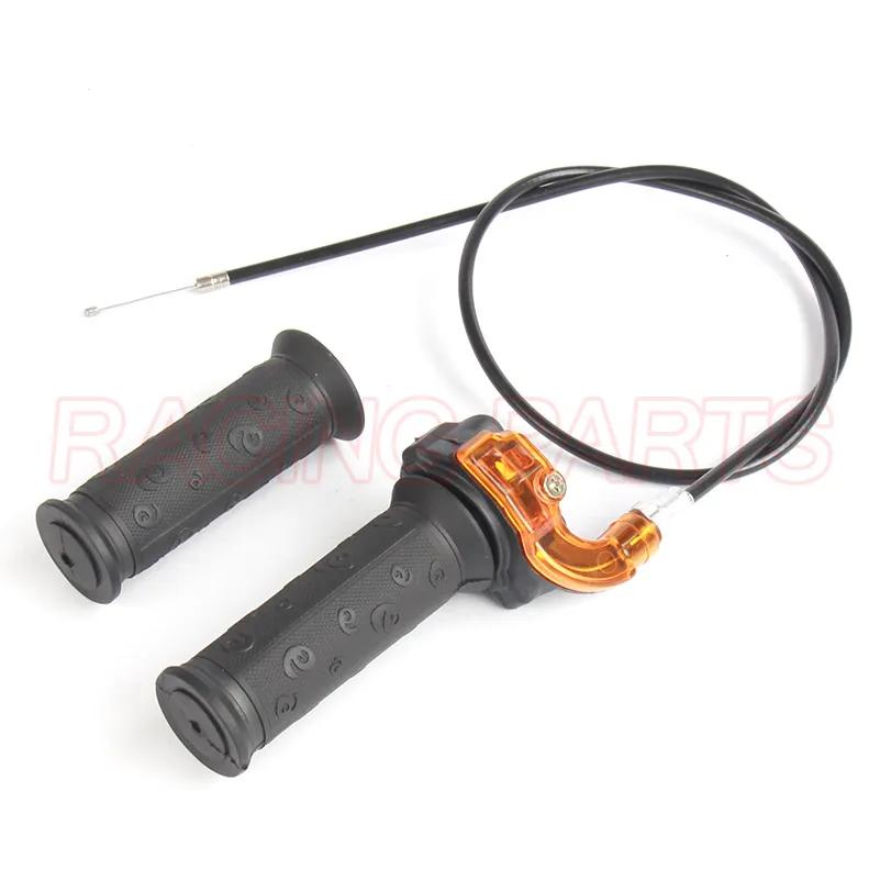 Poignées torsadées pour câble d'accélérateur de carburateur à gaz, pour Mini Moto 2 temps 47cc 49cc,