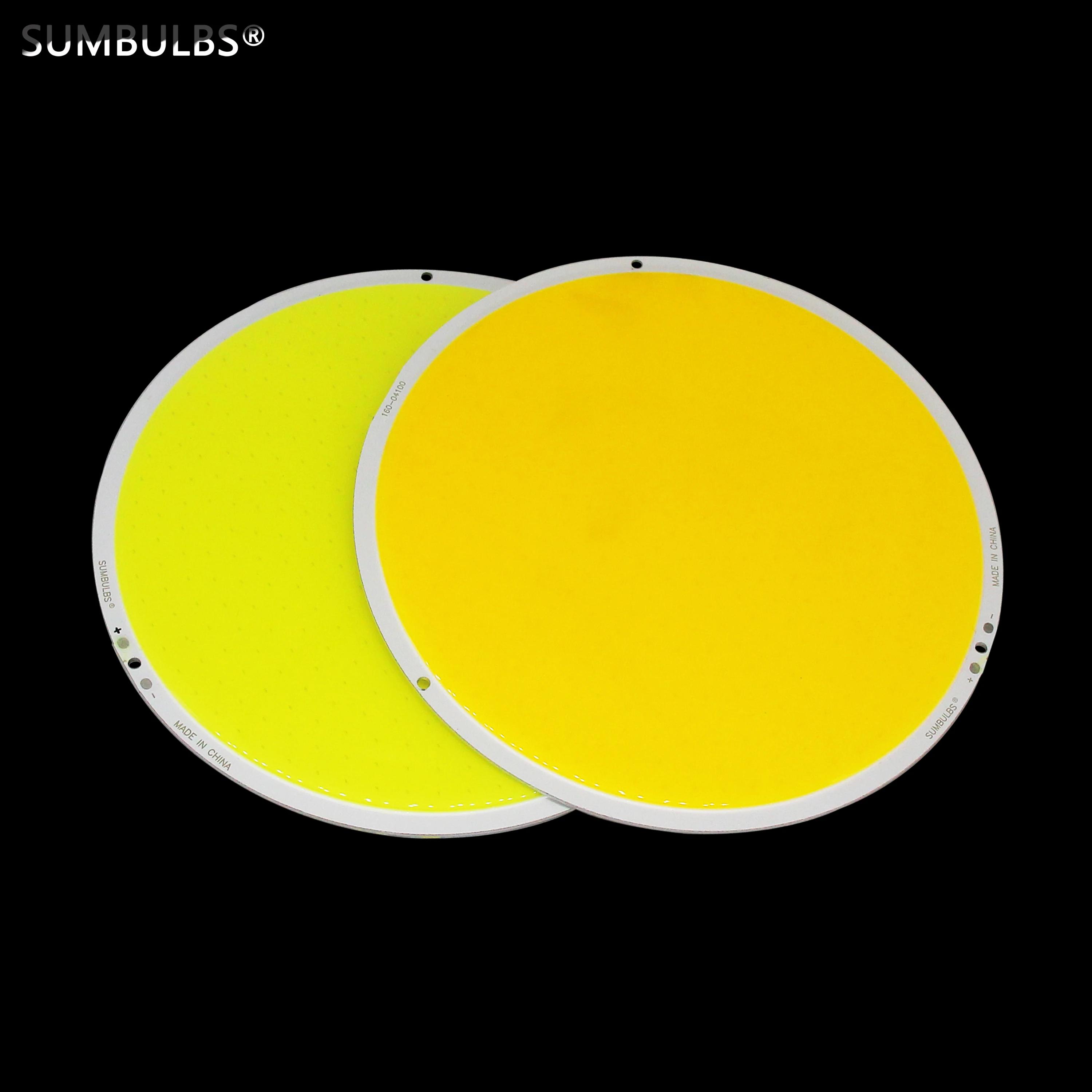 SUMBcorde BS-Puce de lampe blanche froide chaude à haute luminosité, grand soleil, 160mm, rond, gran