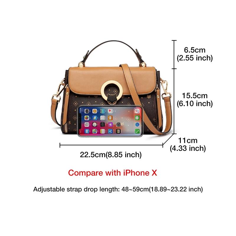 Sac à bandoulière FOXER pour femme, sac fourre-tout vintage de luxe, sac à main tendance 2026, sac b