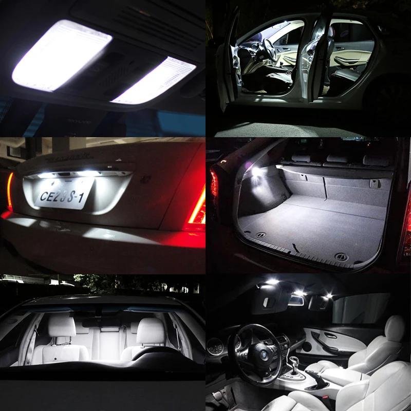 Kit d'ampoules intérieures LED Canbus, pour Renault Megane 3 III MK3 Hatchback Estate Grandtour Coup