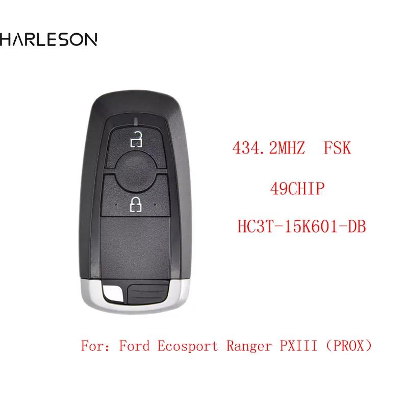 HC3T-15K601-DB FSK 2 boutons Smart Keyless entrée clé de voiture 433MHz pour 2017 2018 2019 2020 For