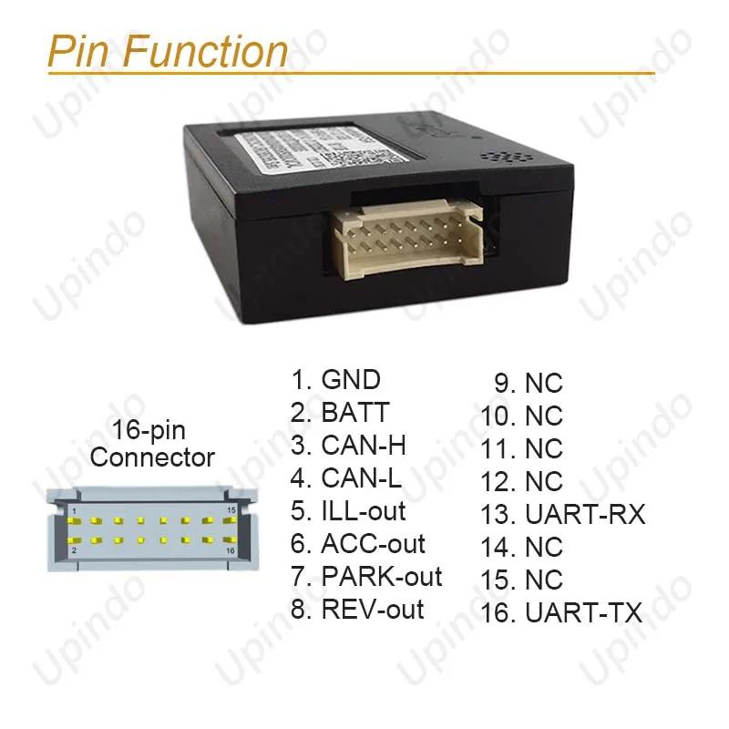 Adaptateur décodeur de voiture, boîte de Bus CAN, pour Peugeot 308 408 Rifter Partner tipee, pour ci