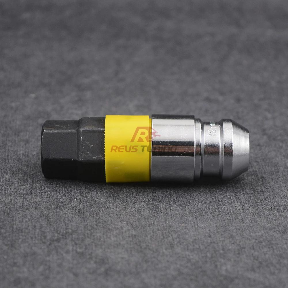 Écrou de blocage de roue de verrouillage de voiture, sécurité antivol, acier, clé spéciale, 36mm, M1