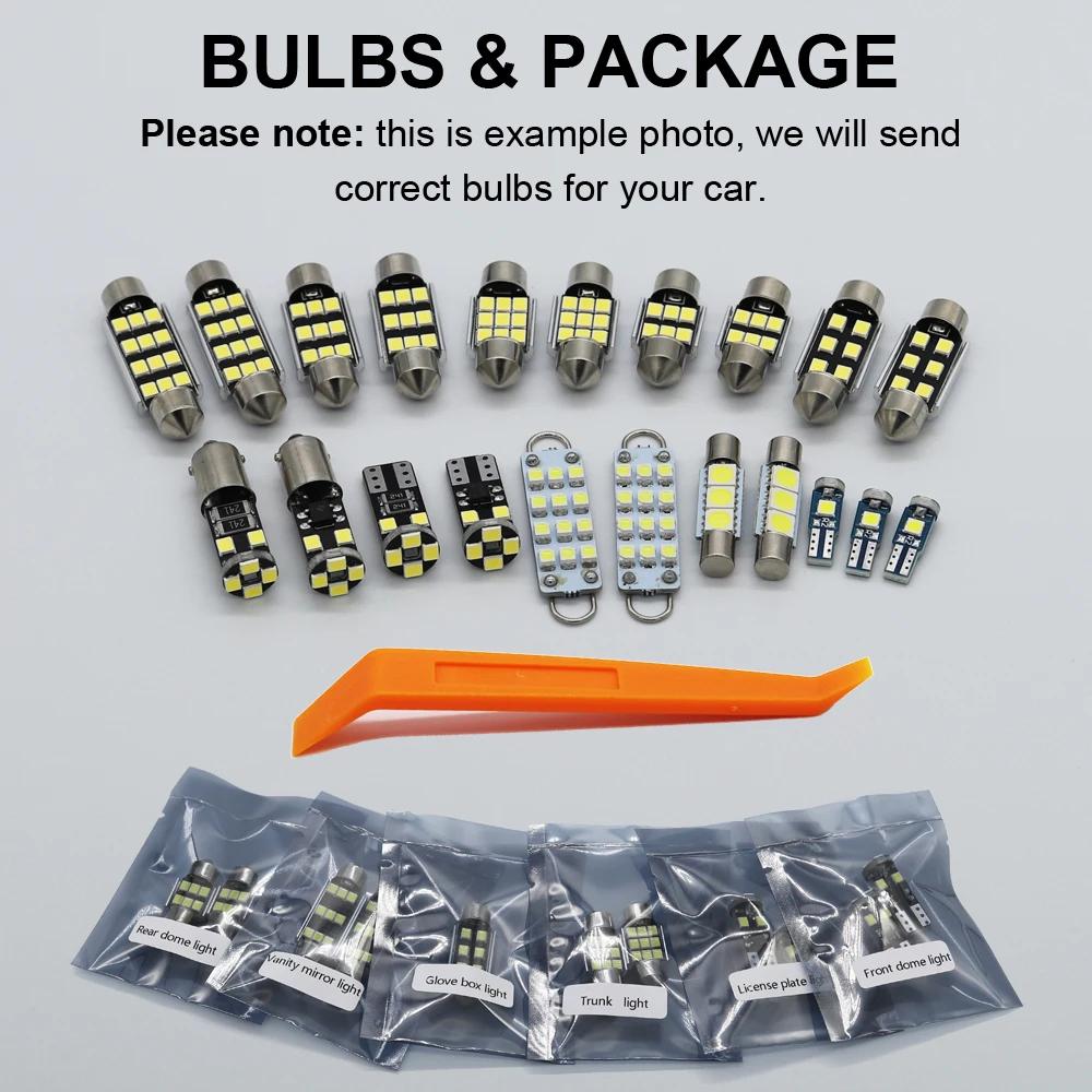 Kit d'ampoules intérieures LED Canbus, pour Renault Megane 3 III MK3 Hatchback Estate Grandtour Coup