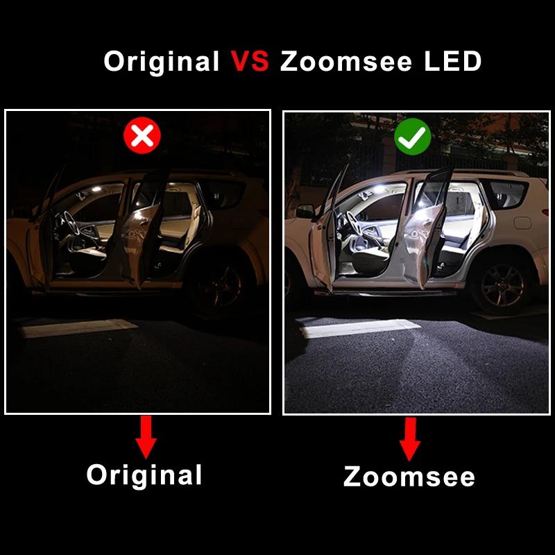 Zoomsee-Kit d'éclairage intérieur LED pour voiture, Canbus, Audi A1 8X A3 8L 8P 8V A4 B5 gods B7 B8 