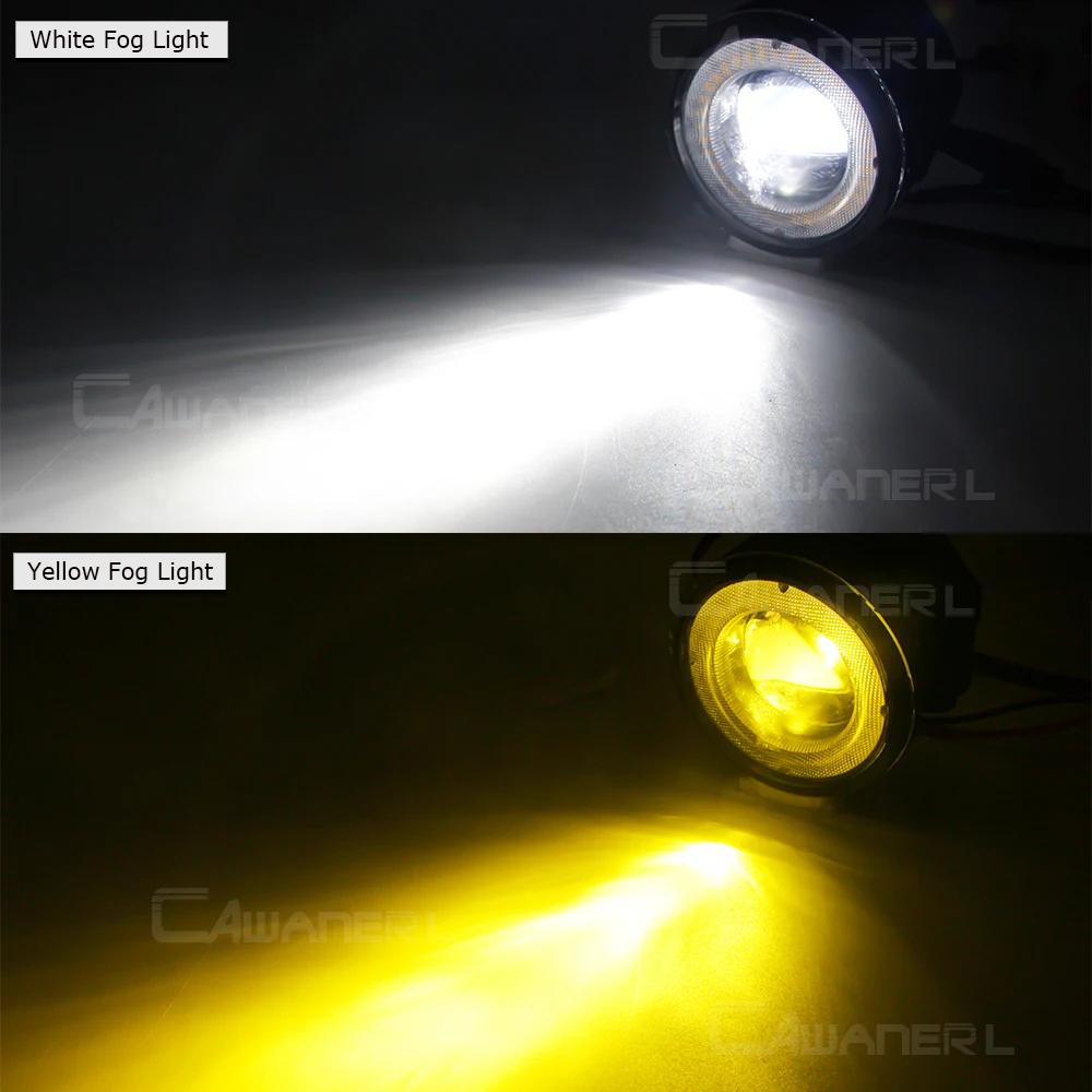 2X30W voiture LED antibrouillard ange oeil DRL brouillard diurne H11 pour Fiat Punto Evo 2010 2011 2
