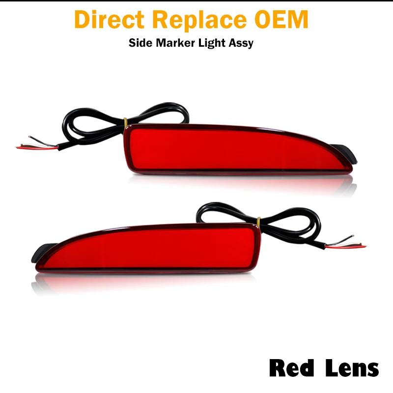 IJDM pour 04-08 Mazda 3 berline/brin feu de position latéral arrière et pour Mazda 5 6 LED feux réfl