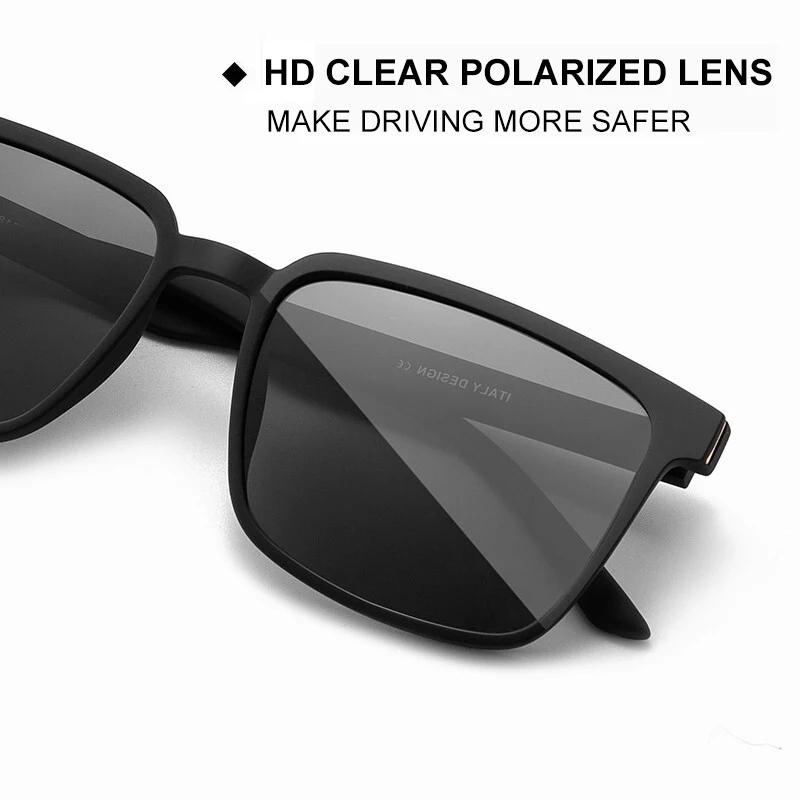 CAPONI – lunettes de soleil polarisées pour hommes, Design classique, protection des yeux, nuances n