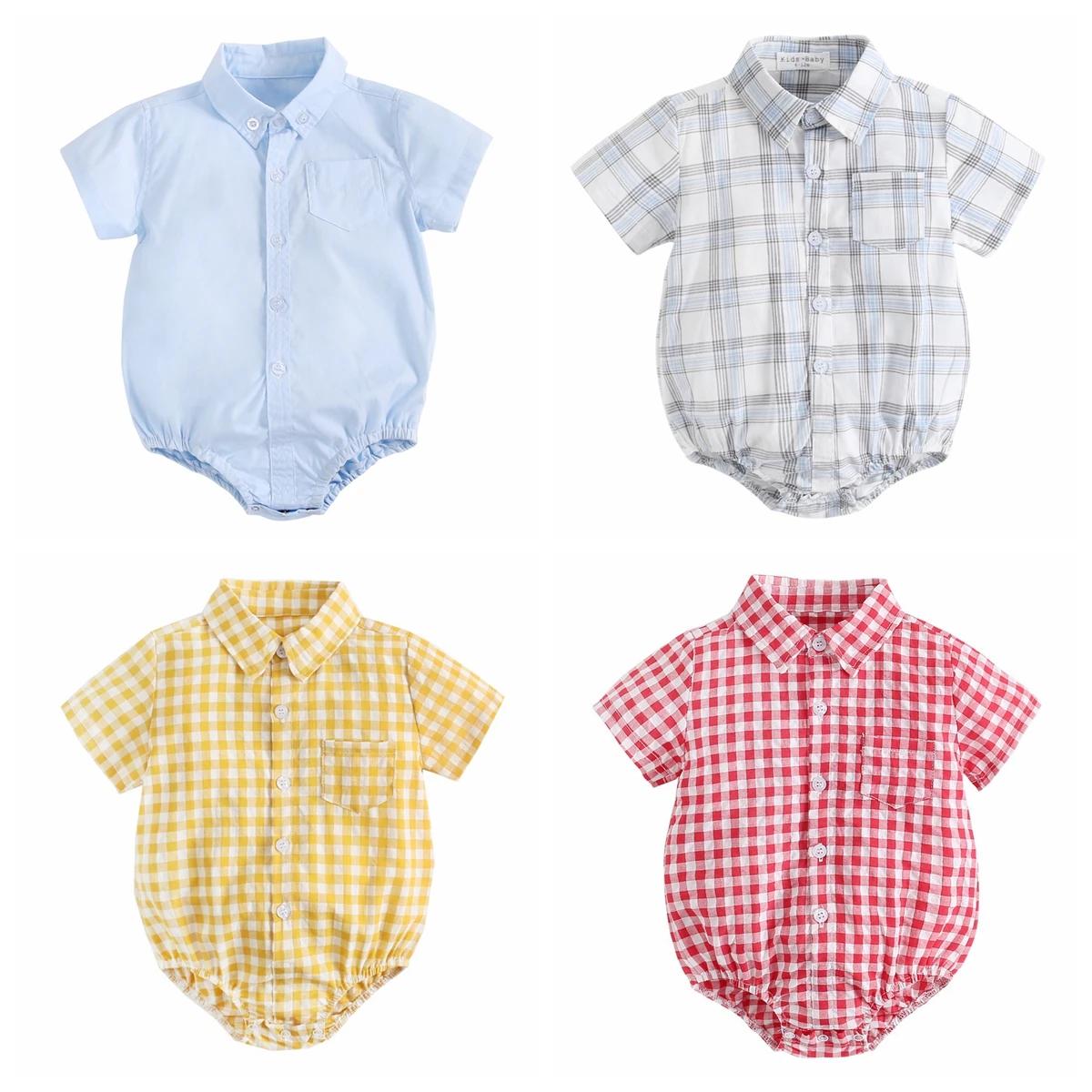 Sanlutoz – body en coton pour bébé garçon, vêtements pour nouveau-né à la mode, vêtements d'été à ma