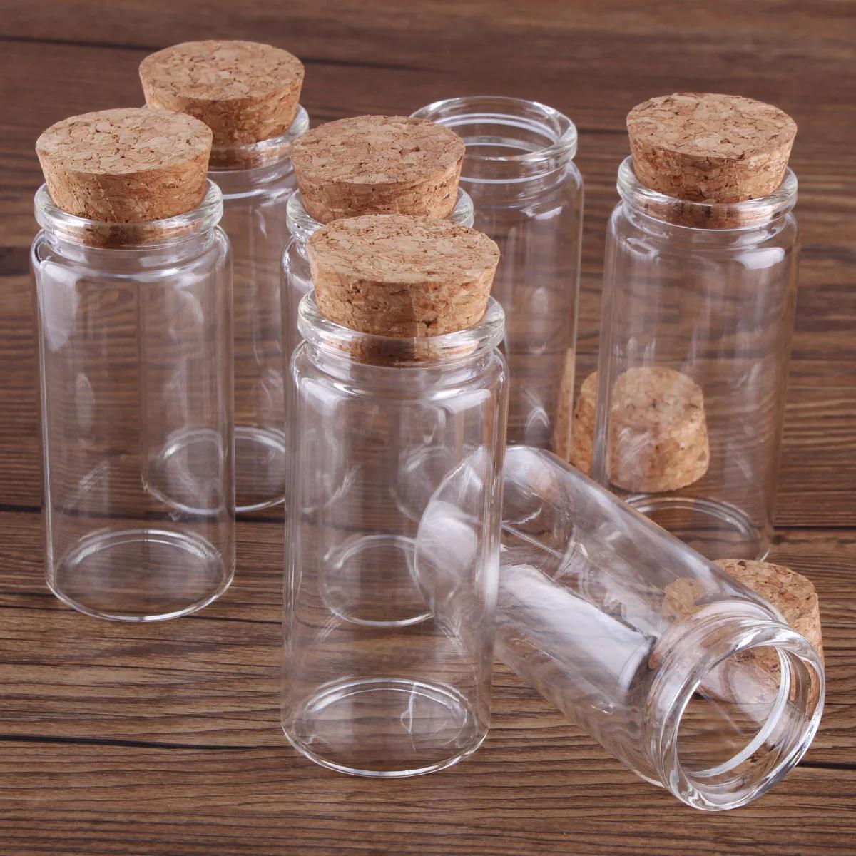 12/24 pièces 20ml 30ml 40ml 50ml 60ml 70ml 90ml 120ml 150ml bouteilles en verre avec liège épices bo