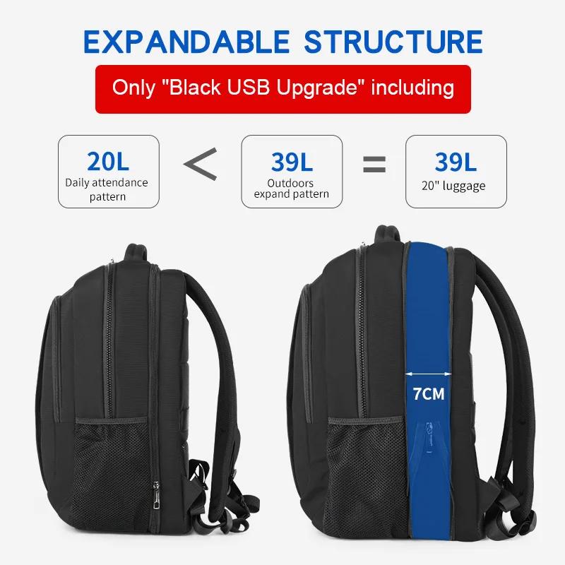 Tigernu sac à dos en Nylon imperméable femme hommes sac à dos pour 15.6 ordinateur portable sac pour