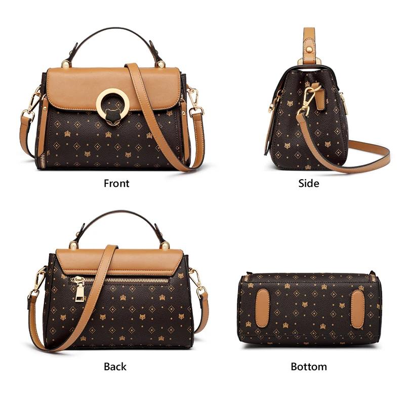 Sac à bandoulière FOXER pour femme, sac fourre-tout vintage de luxe, sac à main tendance 2026, sac b