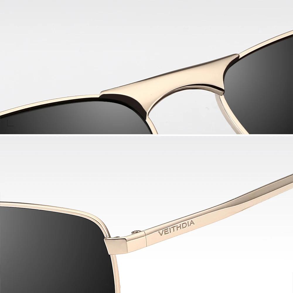 Lunettes de soleil de sport vintage pour hommes de la marque VEITHDIA, verres polarisés UV400, acces