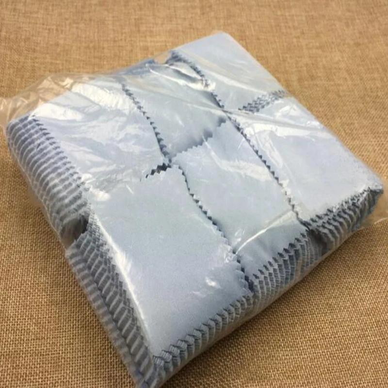 Chiffon de nettoyage pour lunettes de soleil, Portable, pur, 100 pièces/paquet, 6x8CM, pour écran de