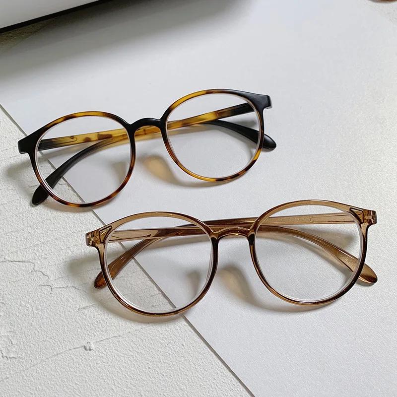 Nouvelles lunettes d'ordinateur anti-lumière bleue pour femmes et hommes, monture PC, lunettes ronde