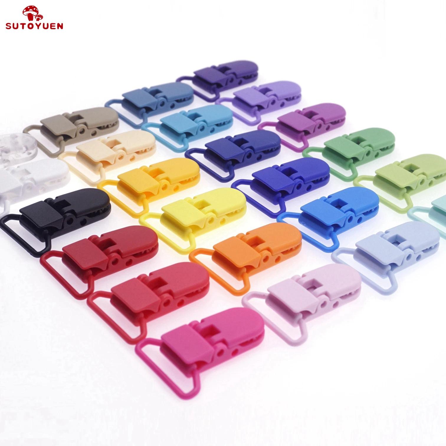 Sutoyuen – attache-tétine en plastique pour bébé, attache-sucette factice, porte-chaîne pour ruban d