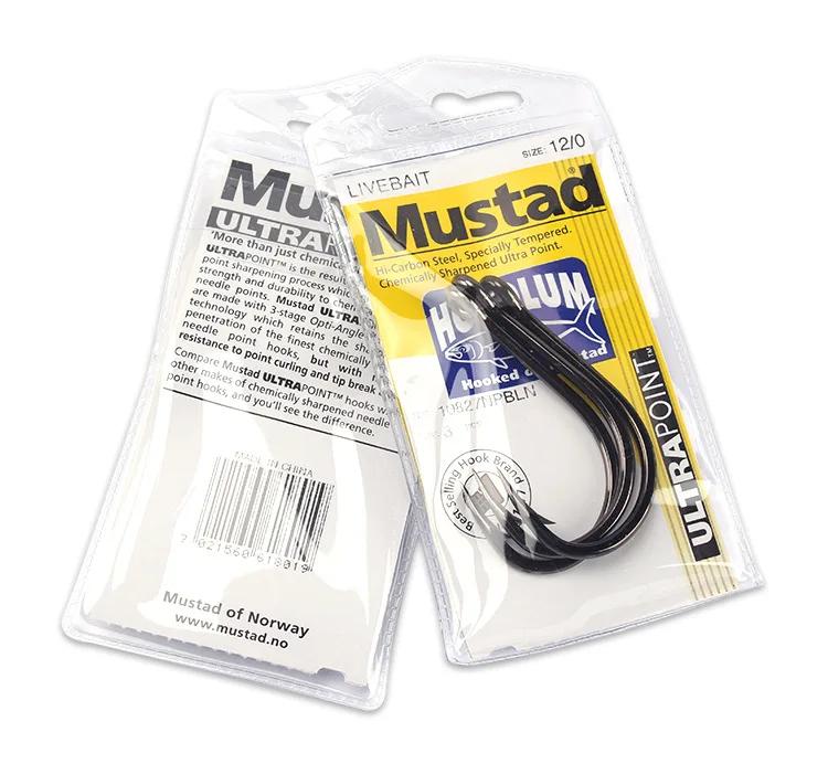 Mustad Norvège Origine Hameçon de pêche en mer Super Puissance Hameçons circulaires de grande taille