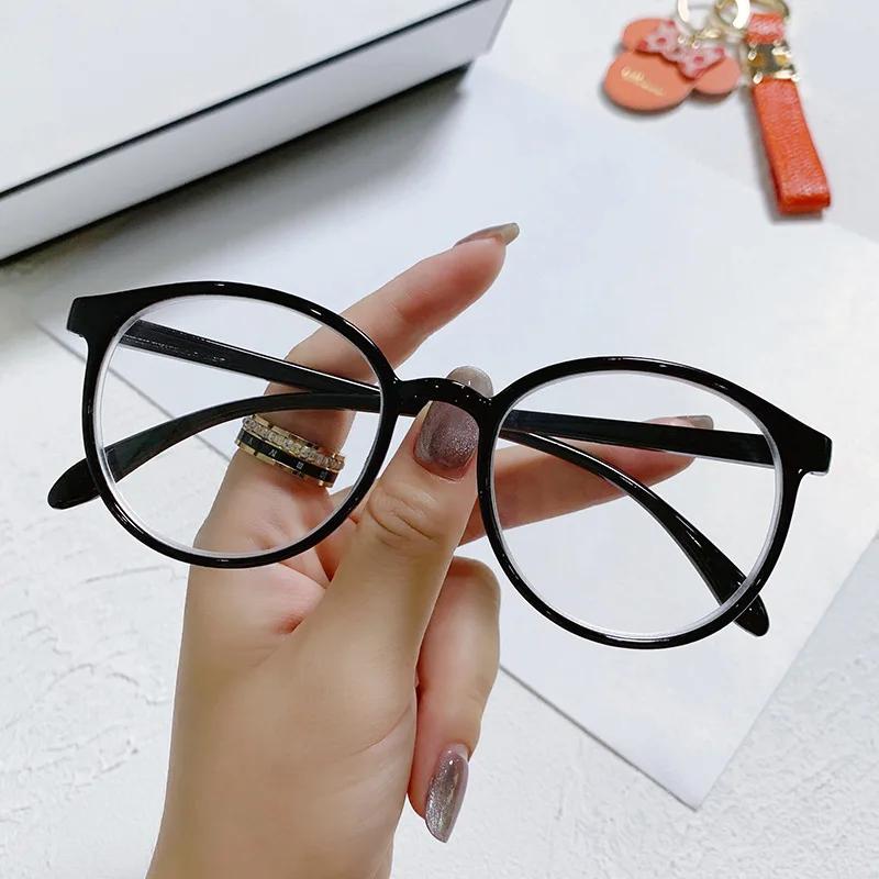 Nouvelles lunettes d'ordinateur anti-lumière bleue pour femmes et hommes, monture PC, lunettes ronde
