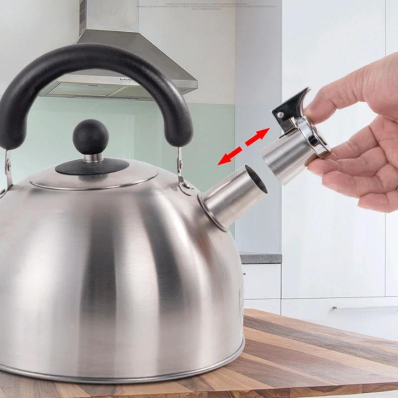 Buse remplacement pour bouilloire à thé, embout bouilloire en acier inoxydable, accessoire d'avertis