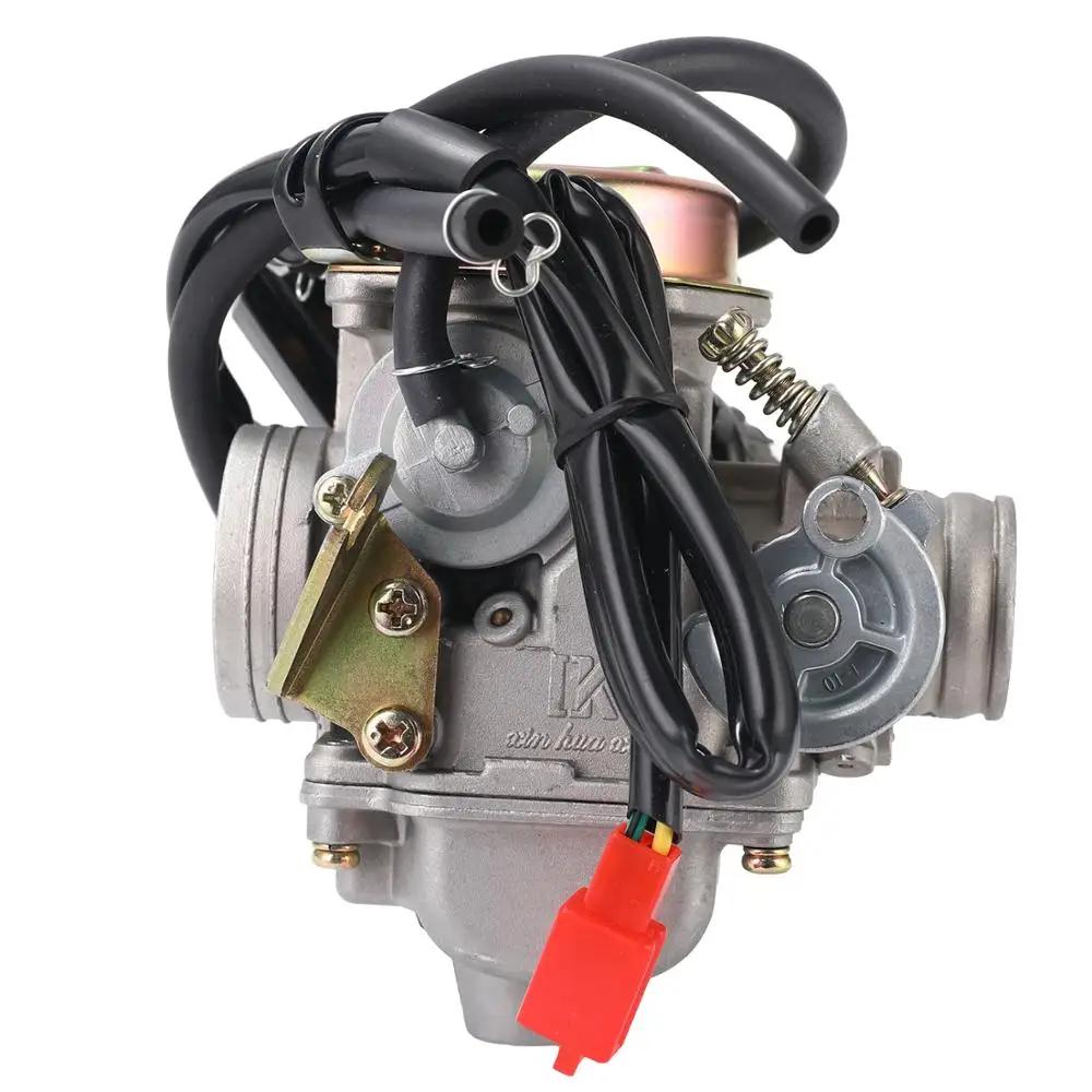 Accessoires de carburateur de moto GY6 125cc 150cc, système de carburant PD24J, carburateur ATV Kart