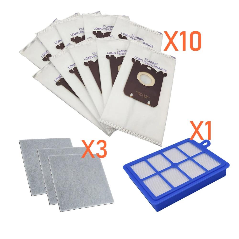 Sacs à poussière de rechange pour aspirateur Philips, H12, HEPA Pound Bag, FC9150, FC9AnthFC9010, FC