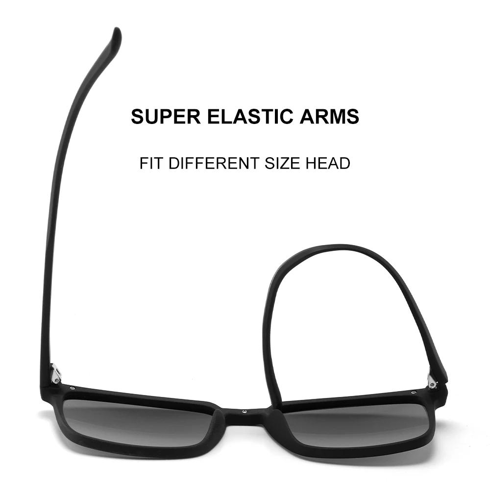 CAPONI – lunettes de soleil polarisées pour hommes, Design classique, protection des yeux, nuances n