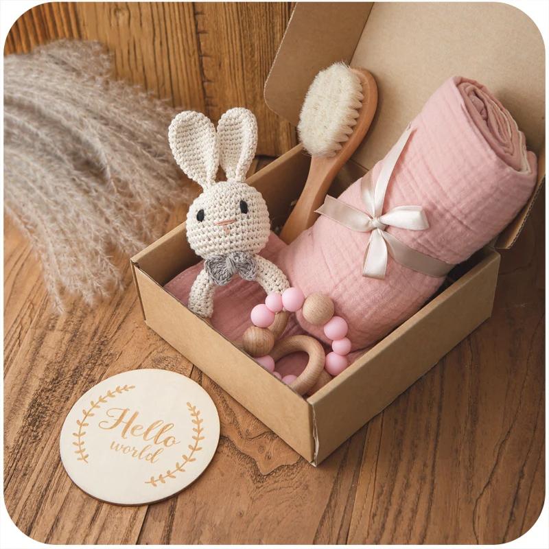 Ensemble de jouets de bain pour enfants, 1 ensemble d'emmaillotage, enroulé, jalons, brosse, Bracele