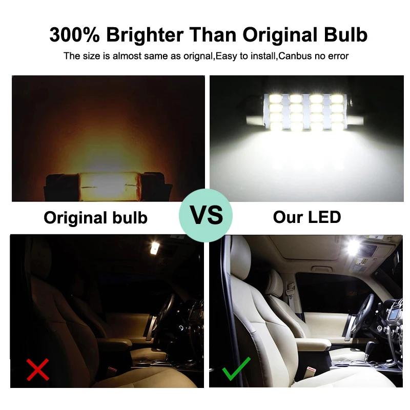 Kit d'ampoules intérieures LED Canbus, pour Renault Megane 3 III MK3 Hatchback Estate Grandtour Coup