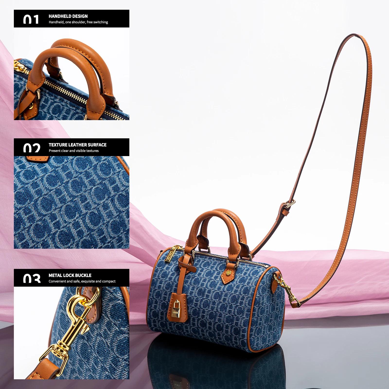 Sac à bandoulière pour femmes, sac d'oreiller d'épissure de Cowboy, sac à main de fête décontracté p