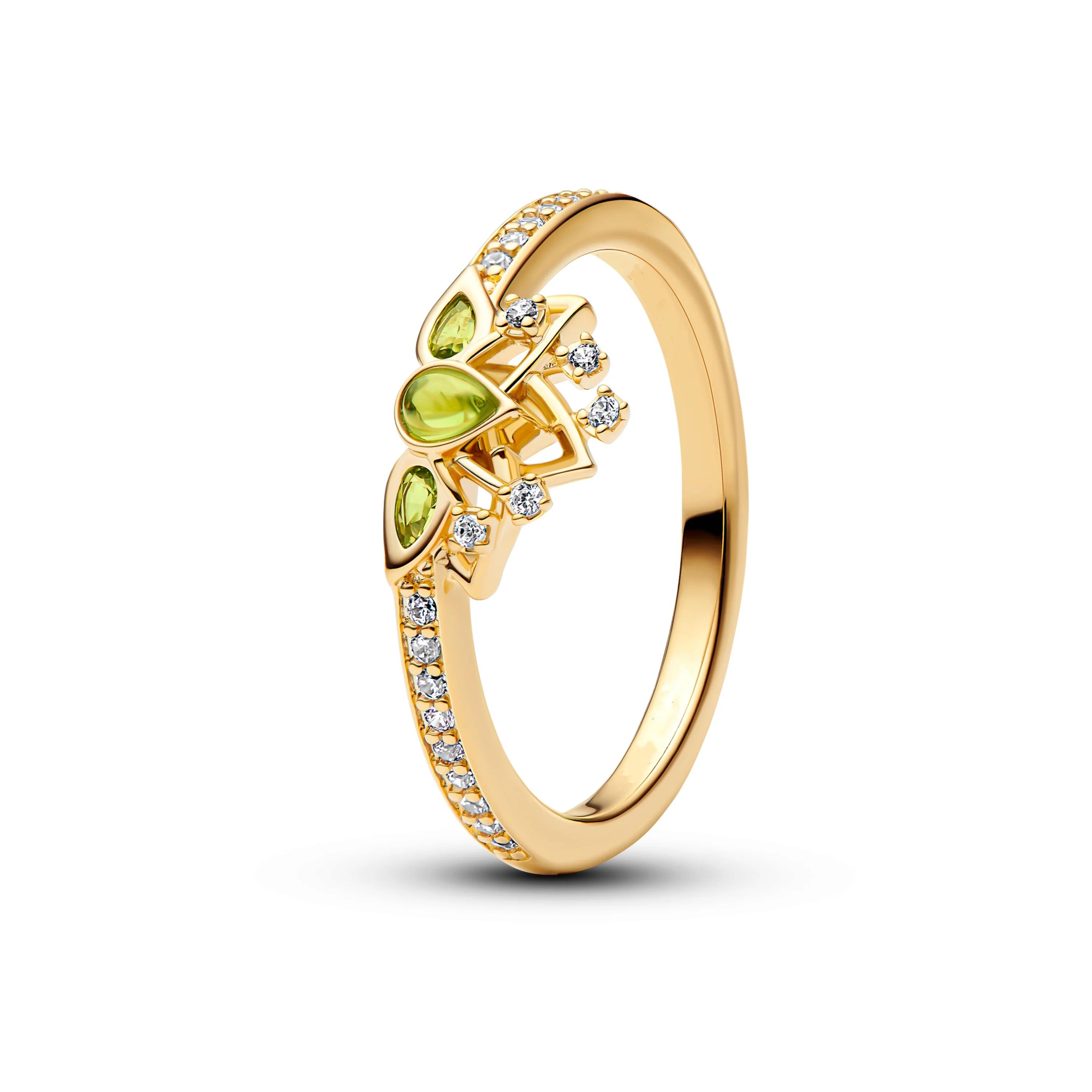 Meilleure vente 2025 – Bague en argent pur 925 % avec diamant en forme de rose, flocon de neige, pap