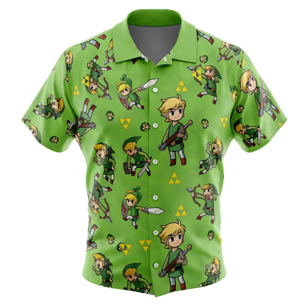 Frieren-Chemise Hawaïenne à lèvent pour Homme, Motif Beyond 150.'s End, Tendance de la Mode, Respira