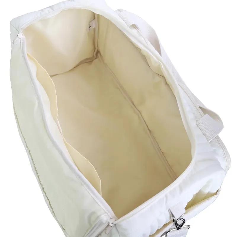 Sac de maman grande capacité bandoulière - Fourre-tout couches bébé coton shopping maternité