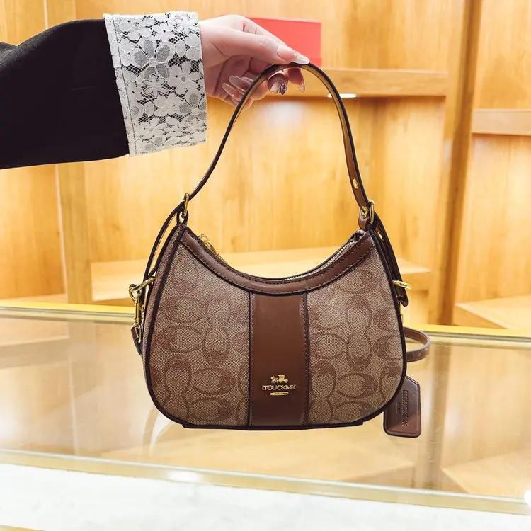 Sac à langer tendance et minimaliste de luxe, sac à main élégant à bandoulière pour femme, sac messa