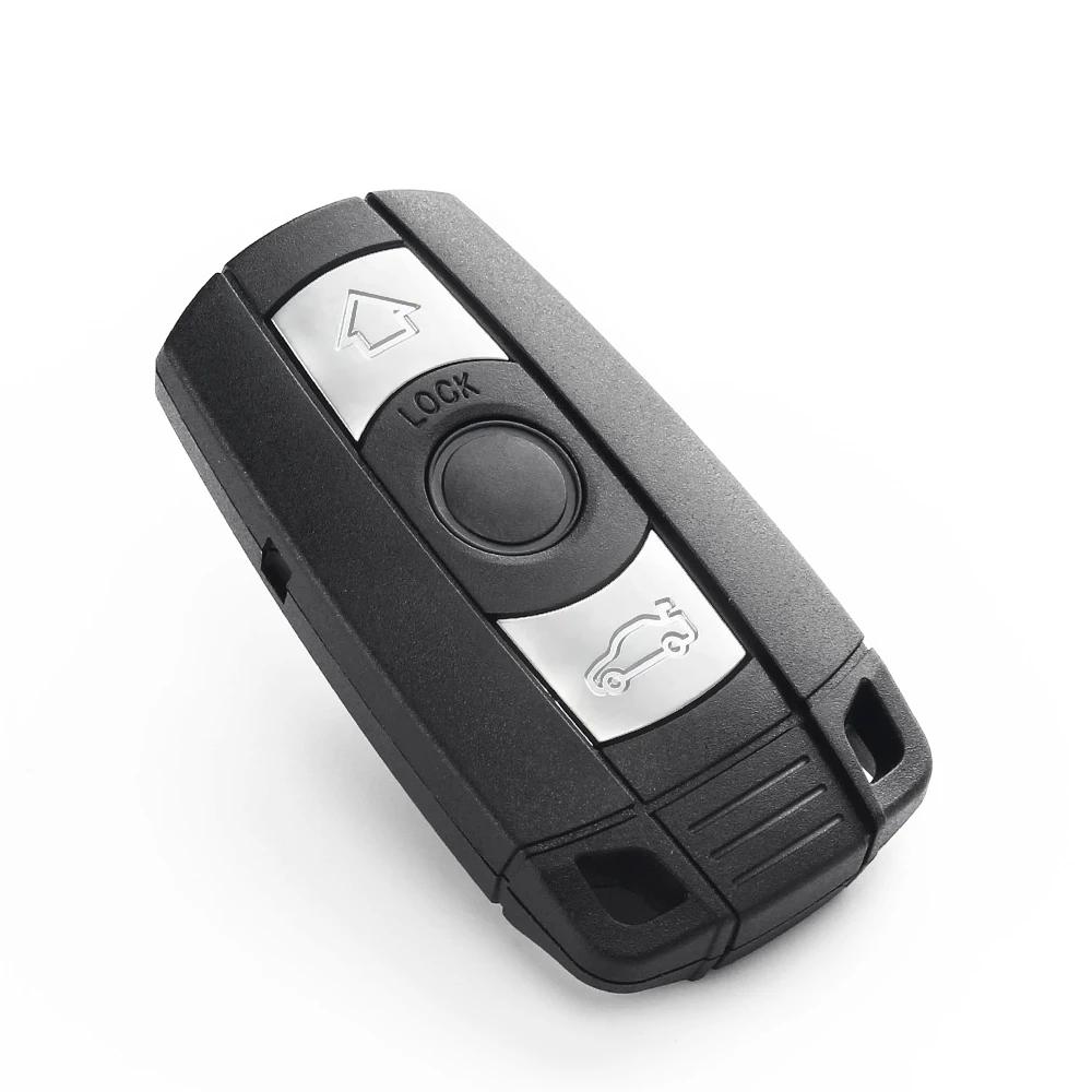 Clé de voiture à distance KEYYOU 315 MHz 433 MHz 868 MHz avec puce pour BMW CAS3 Série 1/3/5/7 X5 X6