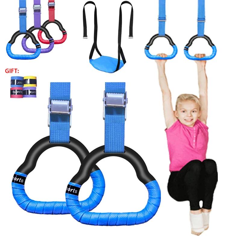 Anneaux de gymnastique jouet de Sport pour enfant anneaux de gymnastique antidérapants avec balançoi
