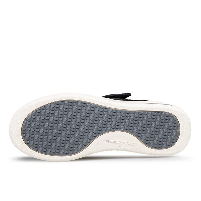 Chaussures pour diabétiques réglables pour hommes, orthopédiques pour personnes âgées, pieds gonflés
